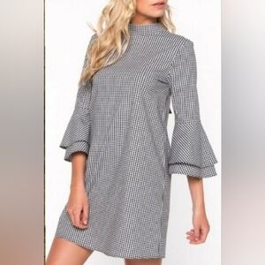 EVERLY Gingham Dress